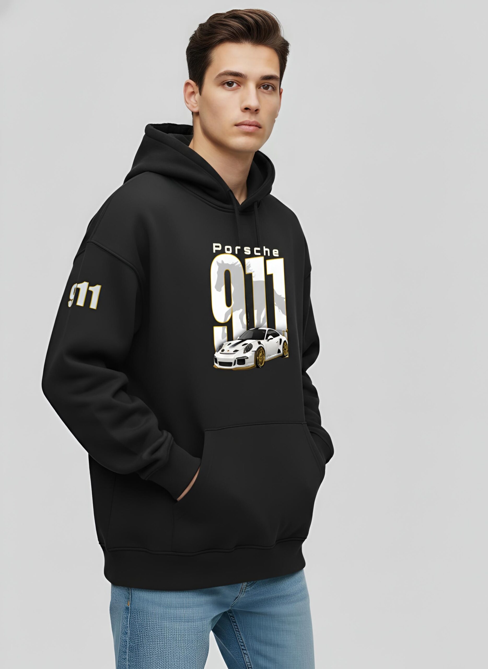 Yaveddra Porsche 911 Oversized Hoodie – 400 GSM Premium Cotton Limited Edition Streetwear Yaveddra Porsche 911 Oversized Hoodie – 400 GSM Premium Cotton Limited Edition Streetwear