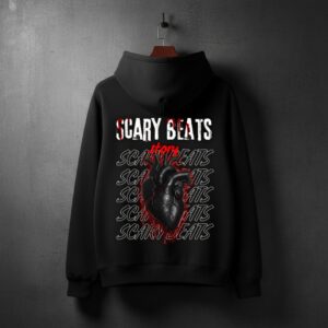 Yaveddra DarkHeart Horror Edition Oversized Hoodie