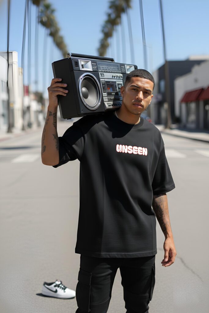 unisex terry oversized tee