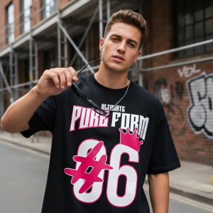 Limited Edition Oversized T-Shirt – Black Graphic Streetwear Limited Edition Oversized T-Shirts black graphic streetwear