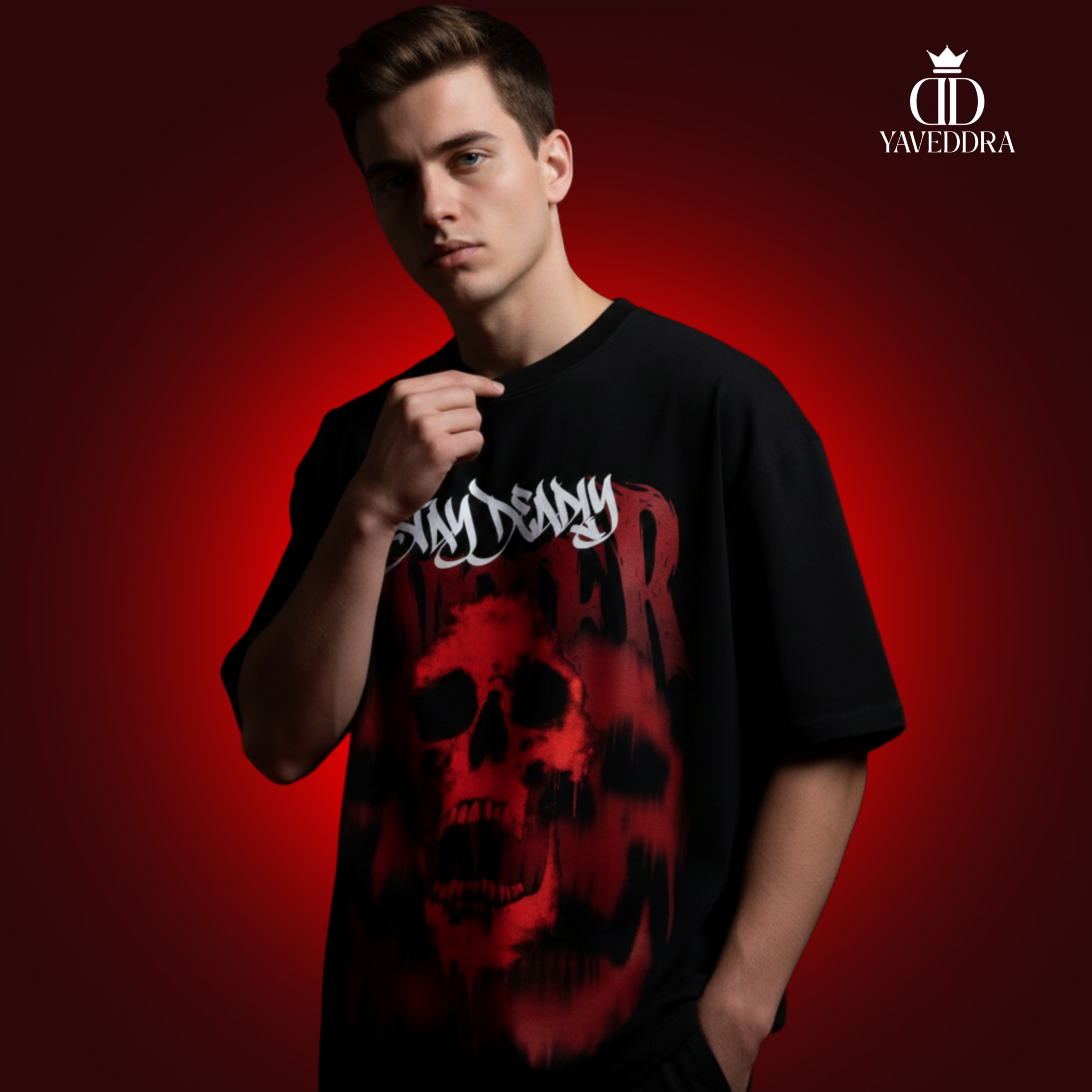 180 GSM Cotton Fabric Detail 180 GSM cotton fabric texture oversized t-shirt